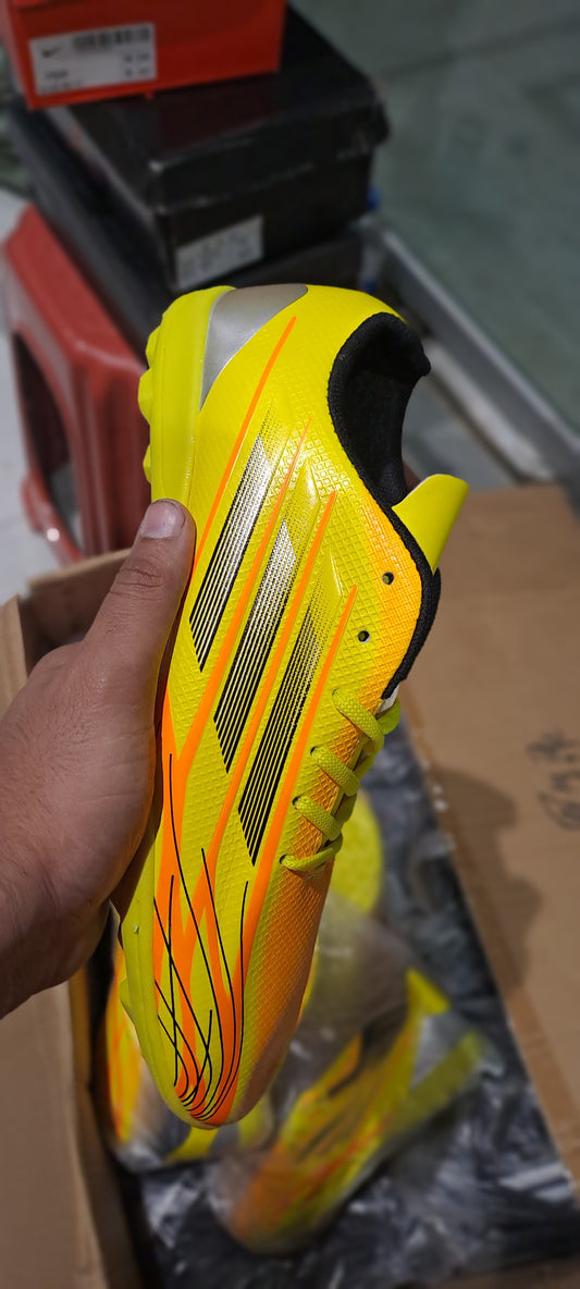 Adid - Football Boots - Yellow Orange