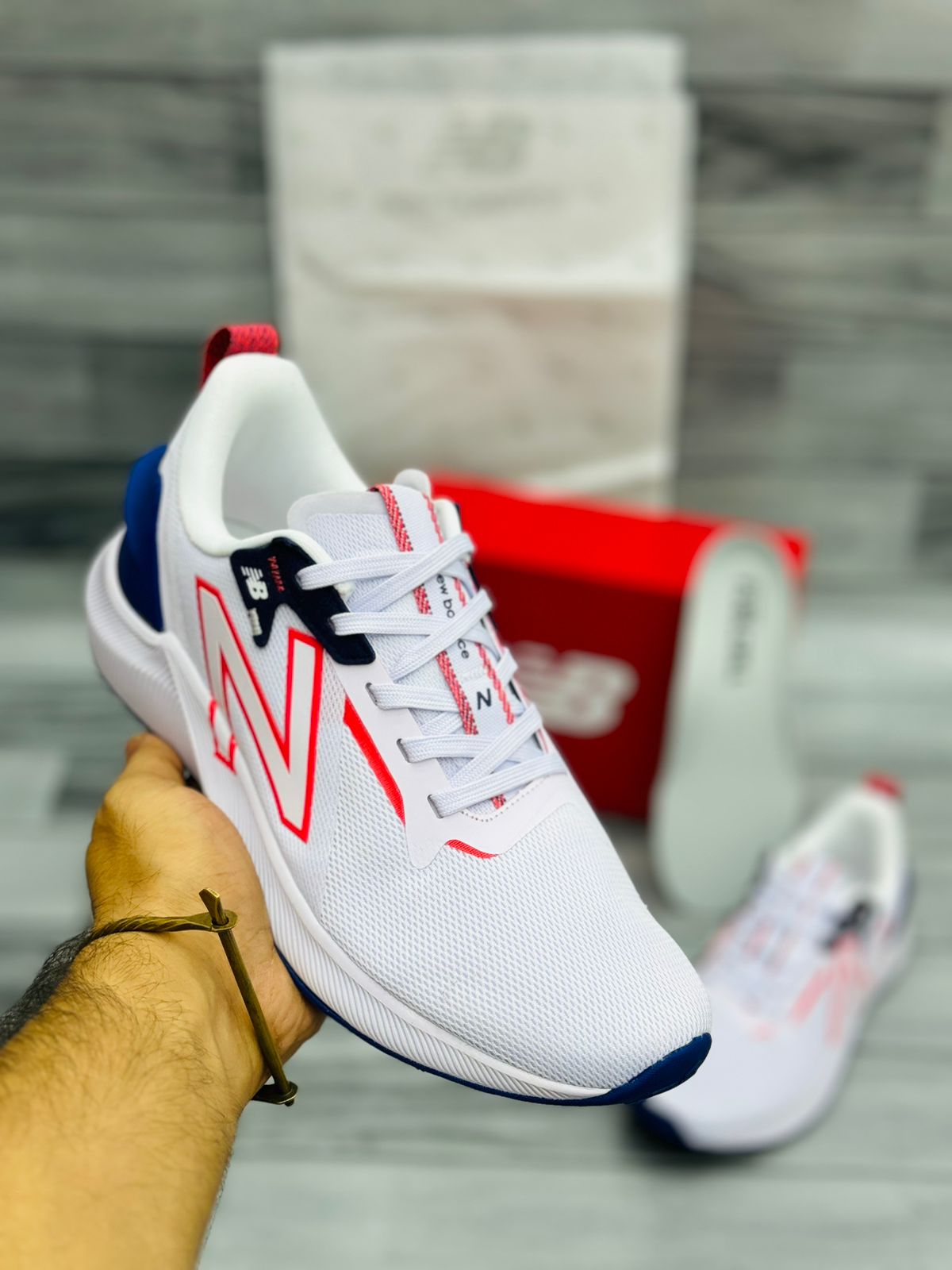 New Balance - FuelCell RC Elite - White Red