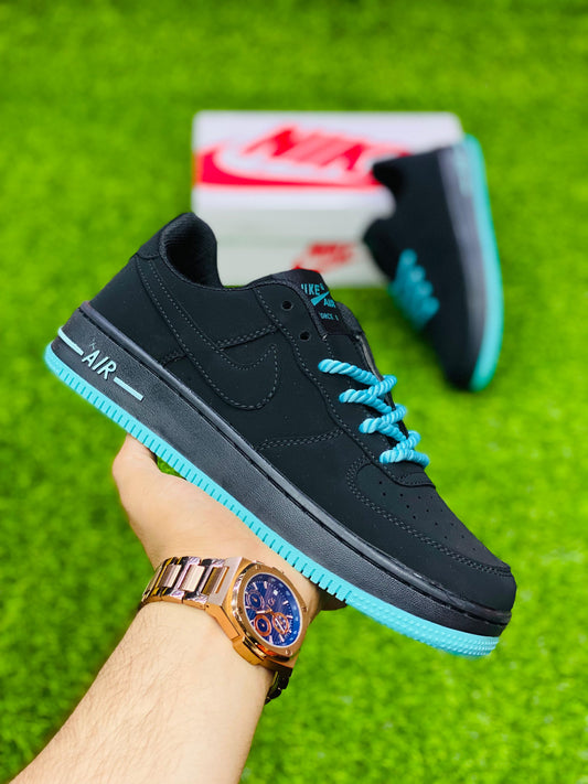 NKE  Airforce1 - Velvet - Blue Bitz