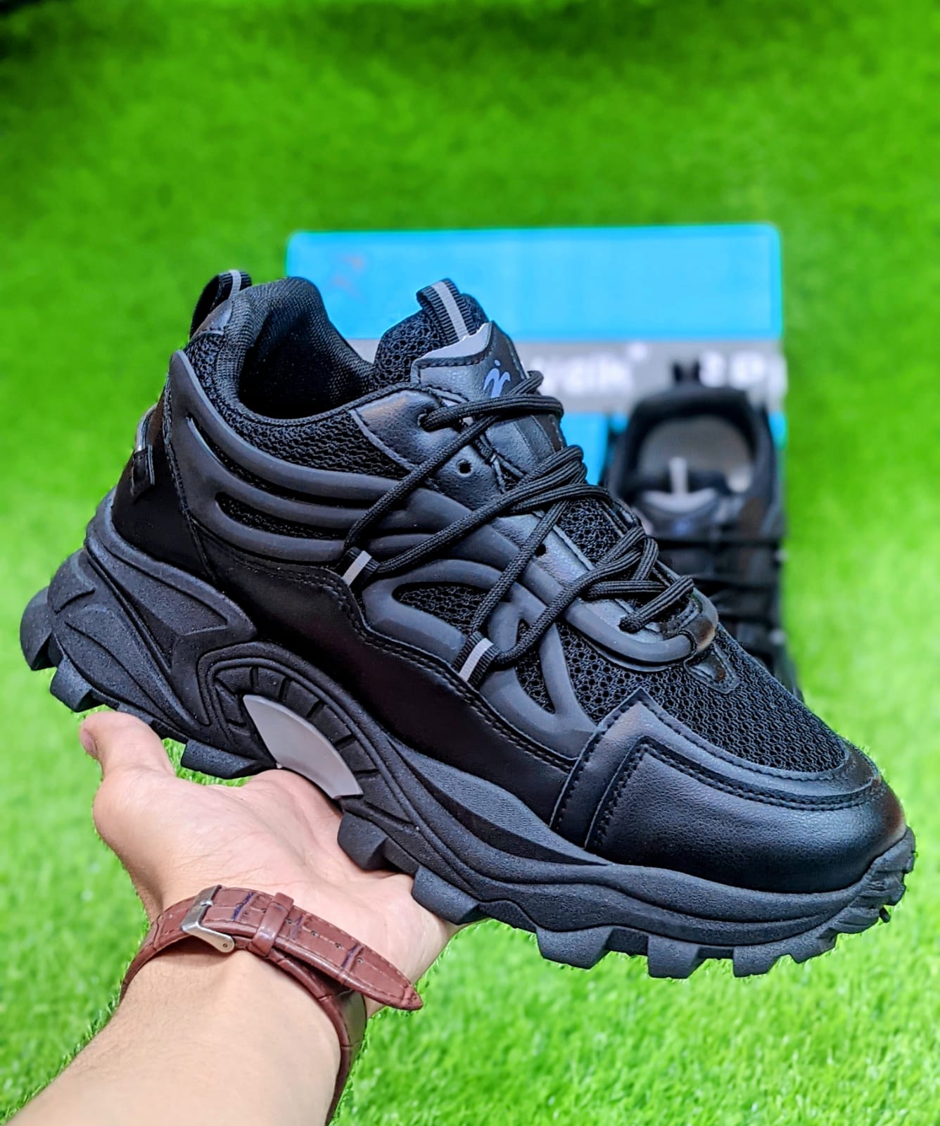 ReeWalk - Chunky Sneakers - Black