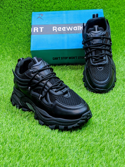 ReeWalk - Chunky Sneakers - Black