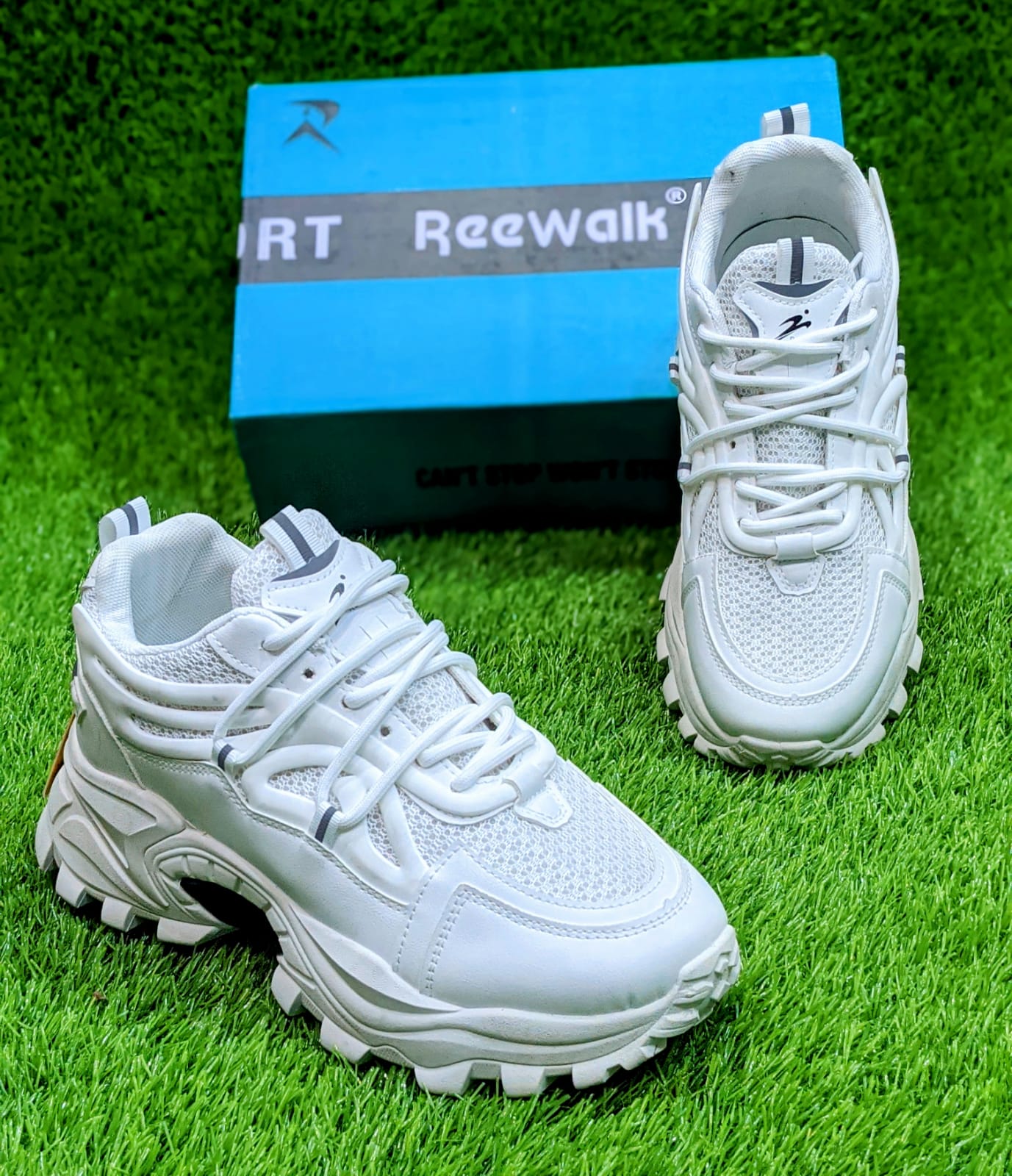 ReeWalk - Chunky Sneakers - White