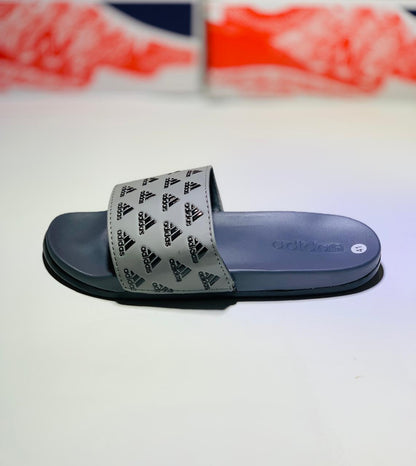 Adid - Slides - D3 - Grey Black