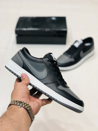 AR JDN 1 Low - Dark Grey with Black