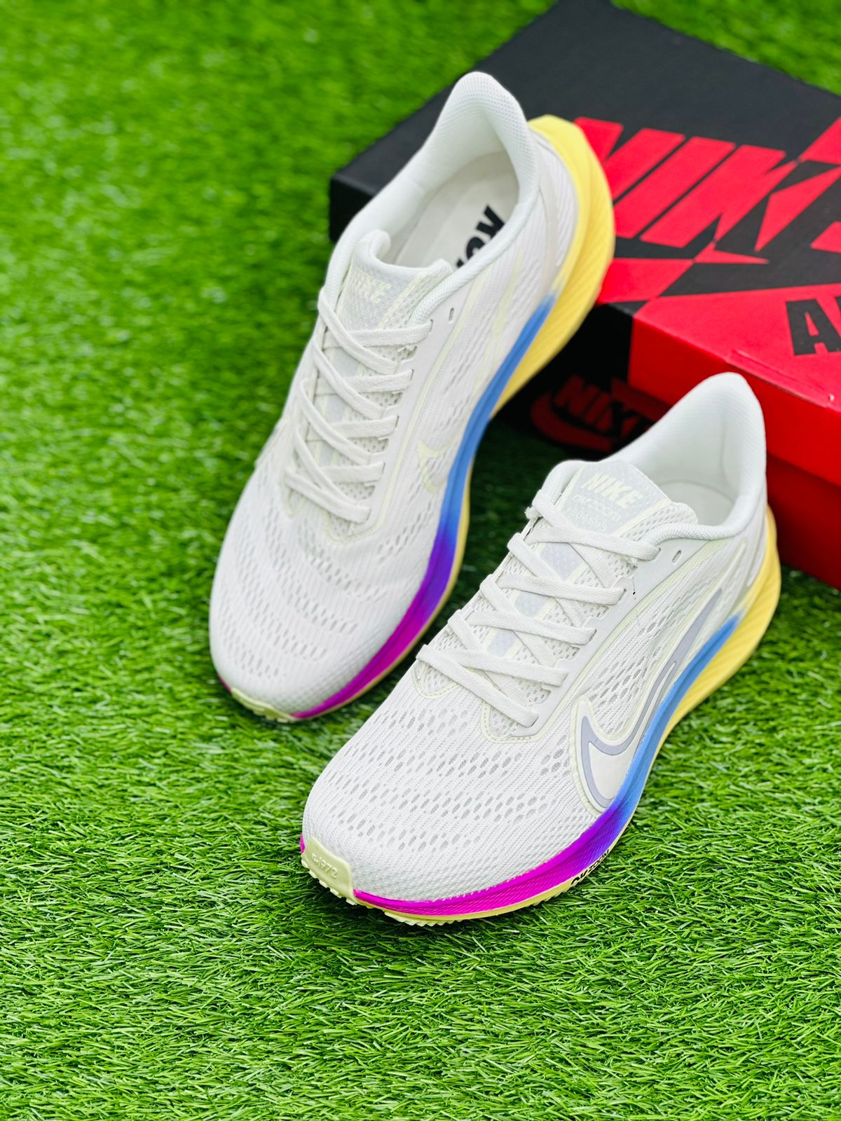 NKE Zoom - Pegasus 39 - White Yellow