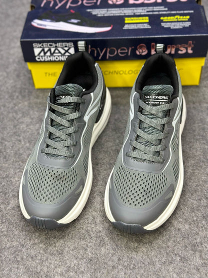 Skechers - Hyper Burst Bunder- Grey White