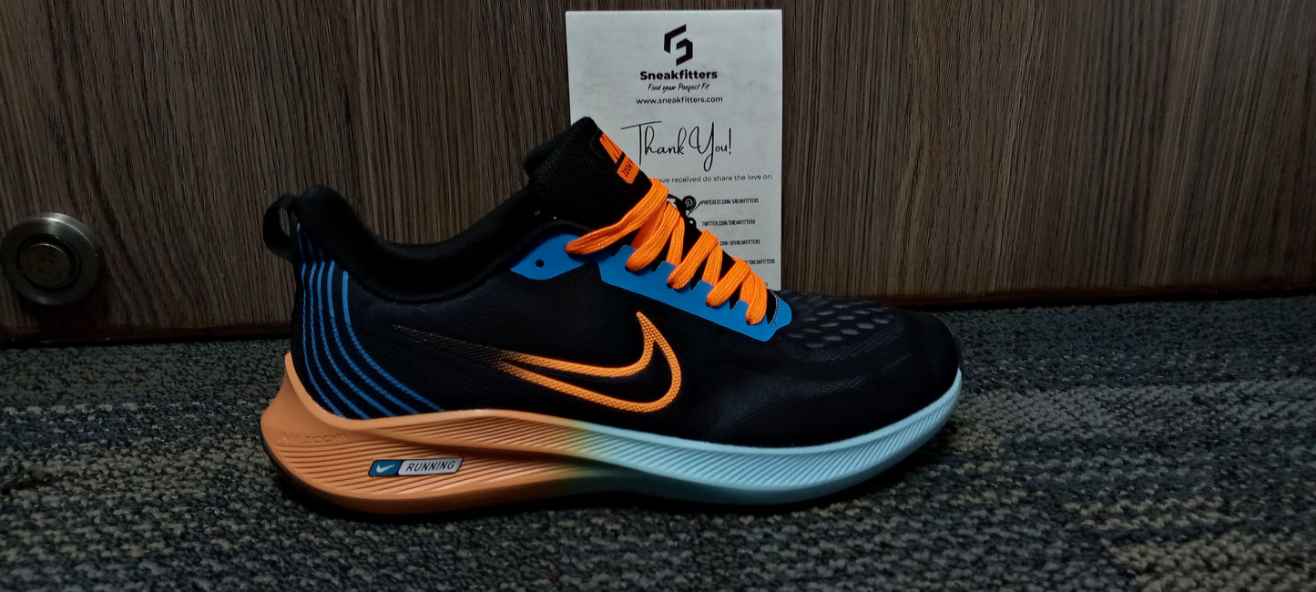 NKE Zoom - Structure 9X - Black Orange 2.0