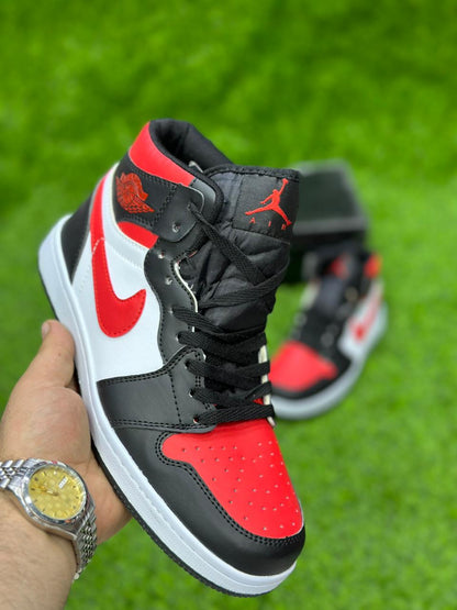 AR JDN 1 - High - Black With Red White