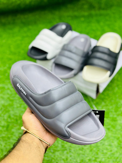 Balmain - Slides - Grey