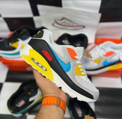 NKE Air Max 90 - White Yellow (Sale)