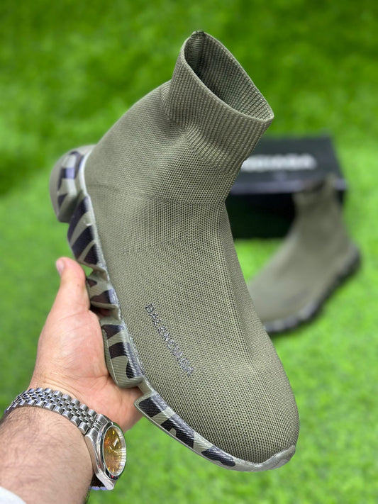 Balenciaga - Olive with Black Green Bottom