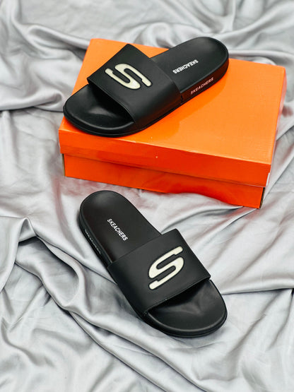 Skechers - Slides - Black