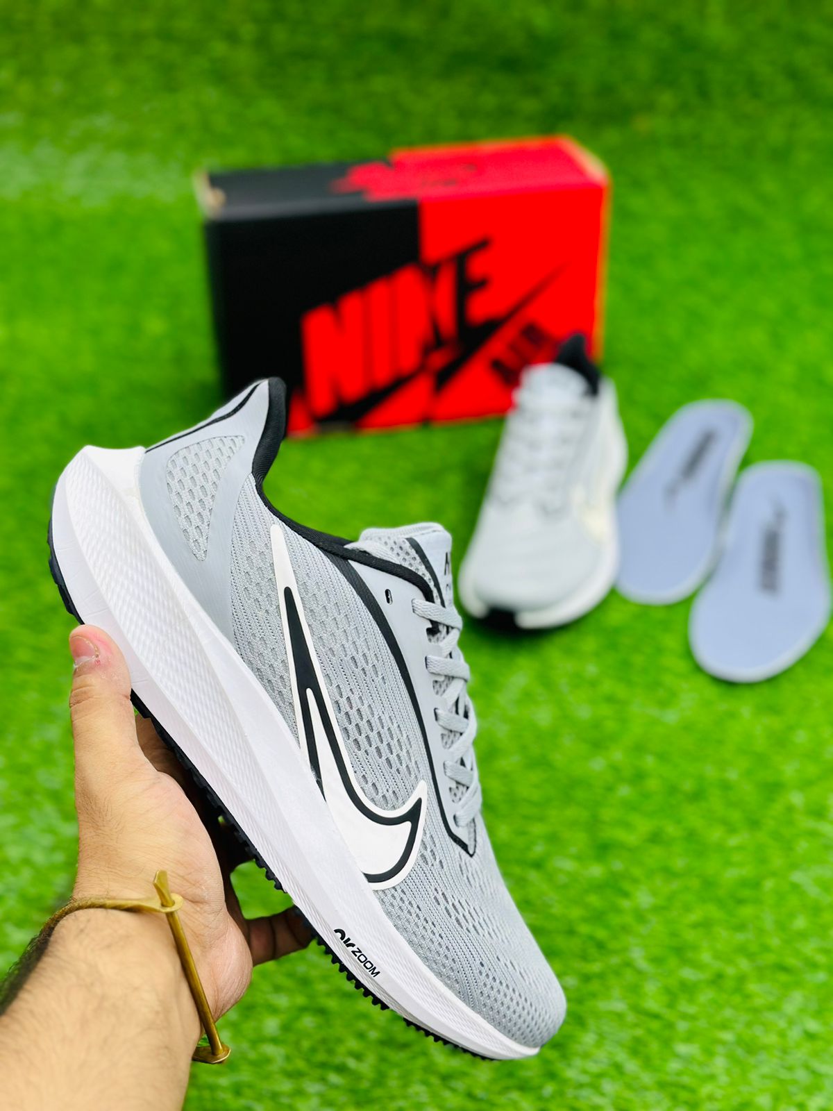 NKE Zoom - Pegasus 39 - Grey White