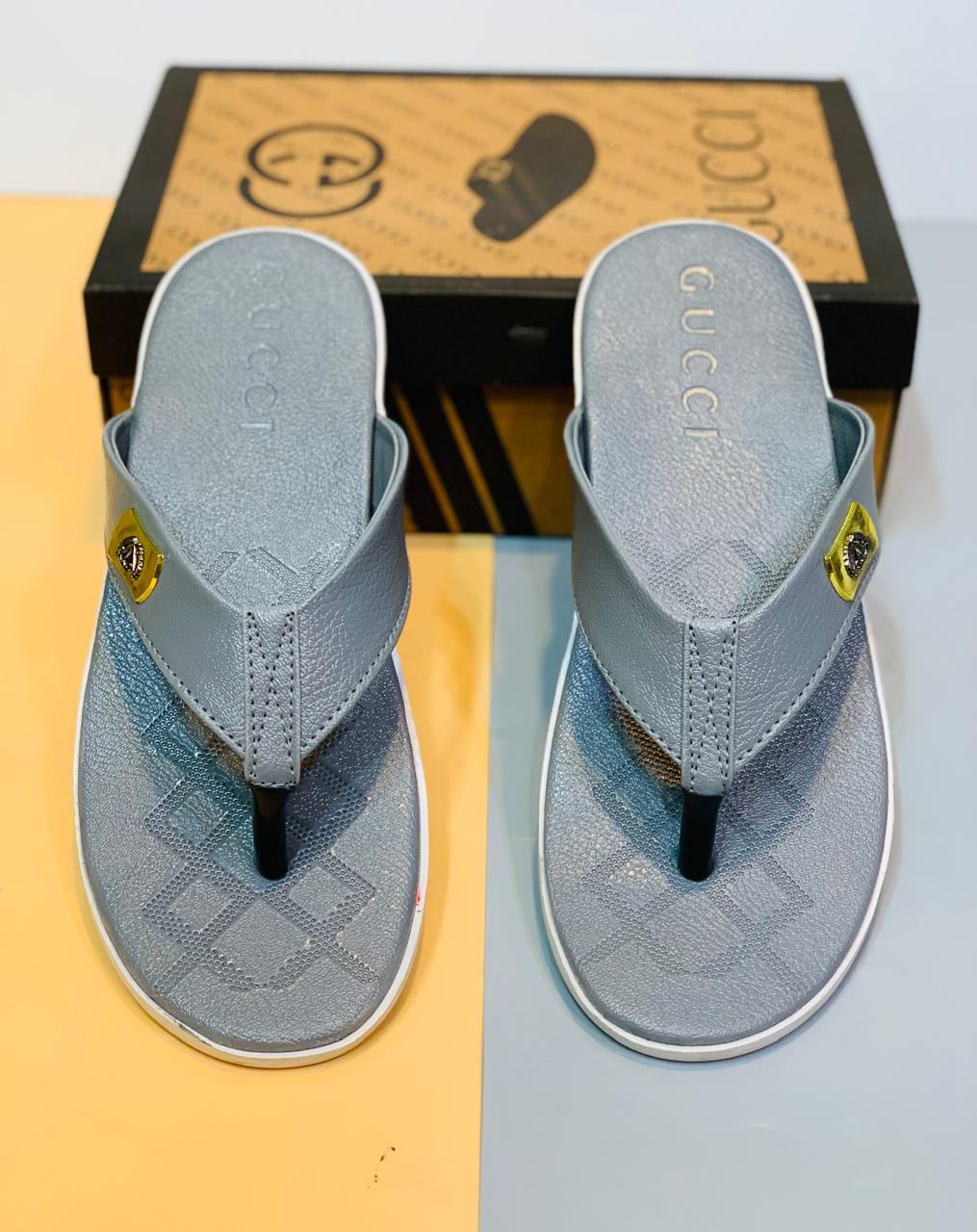 Guccci Medicate - Flip Flop - Grey