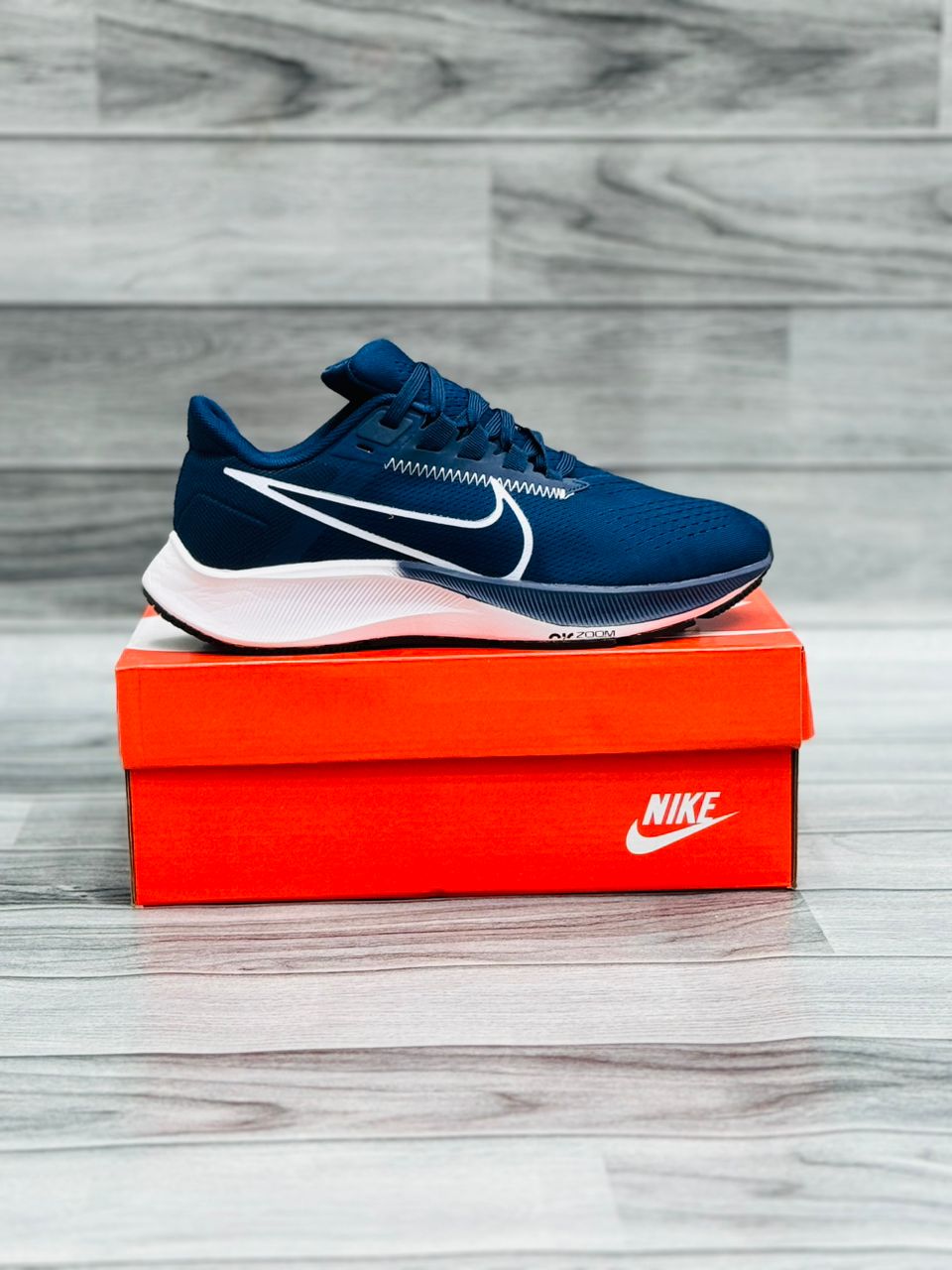 NKE Zoom - Pegasus 38 - Blue White 2.0