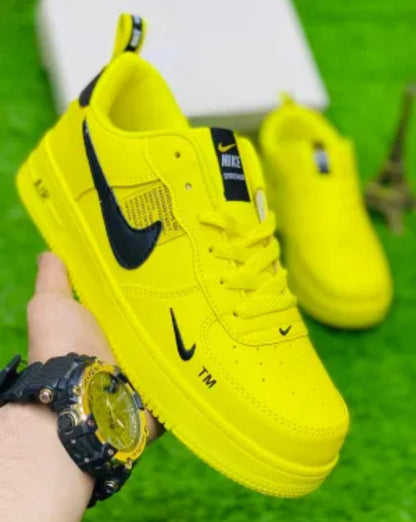 NKE Airforce 1 - Yellow Black