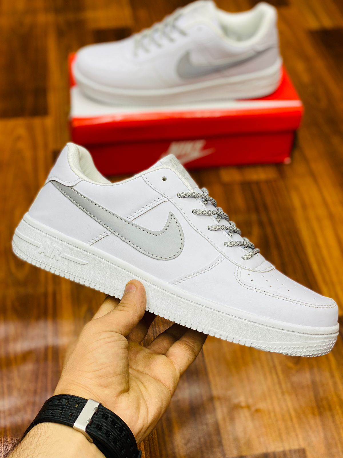 NKE Airforce 1 - White Grey