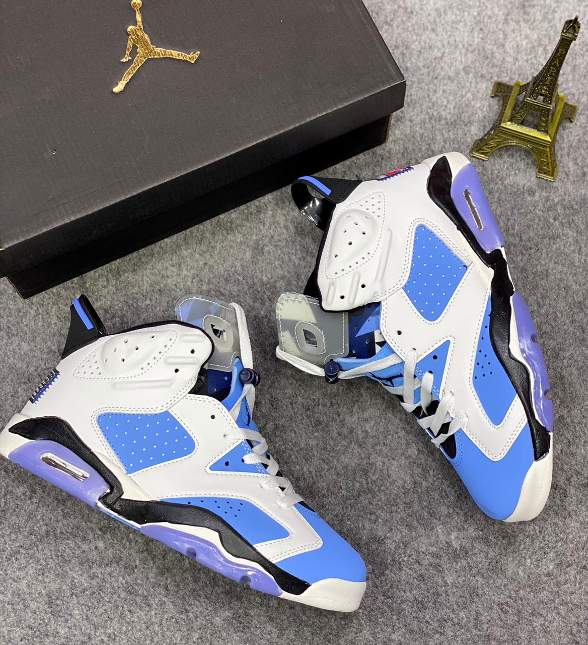 AR JDN 6 Retro Blue White (Premium)