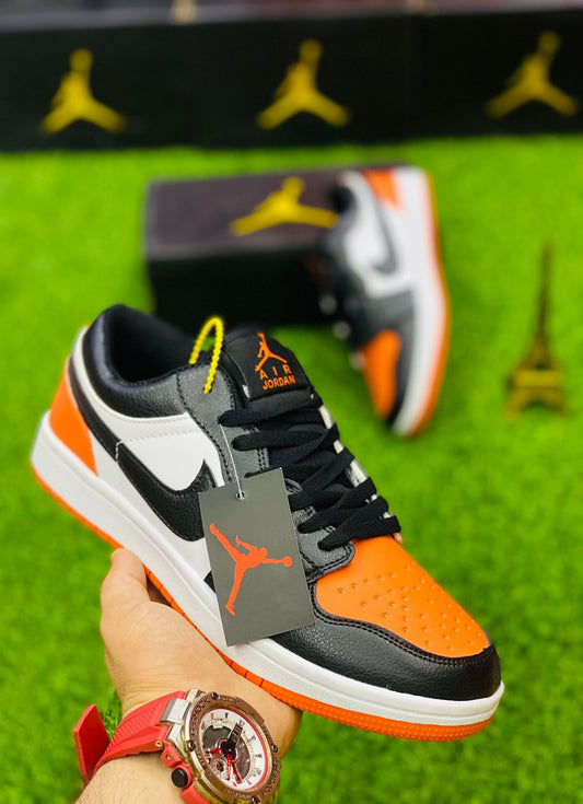 AR JDN 1 Low - Black Orange