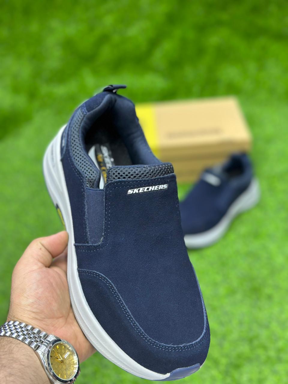 Skecher - Ultra Go Goodyear With Leather - Navy