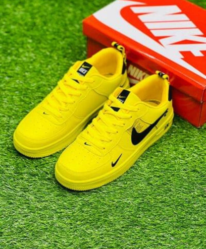 NKE Airforce 1 - Yellow Black