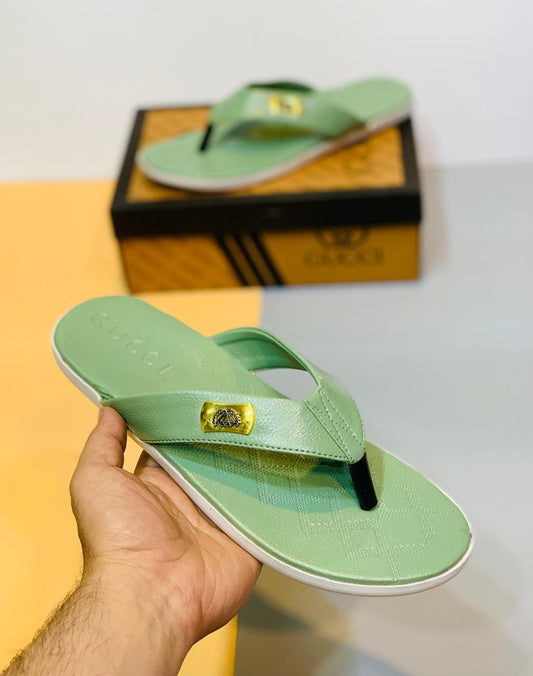 Guccci Medicate - Flip Flop - Green