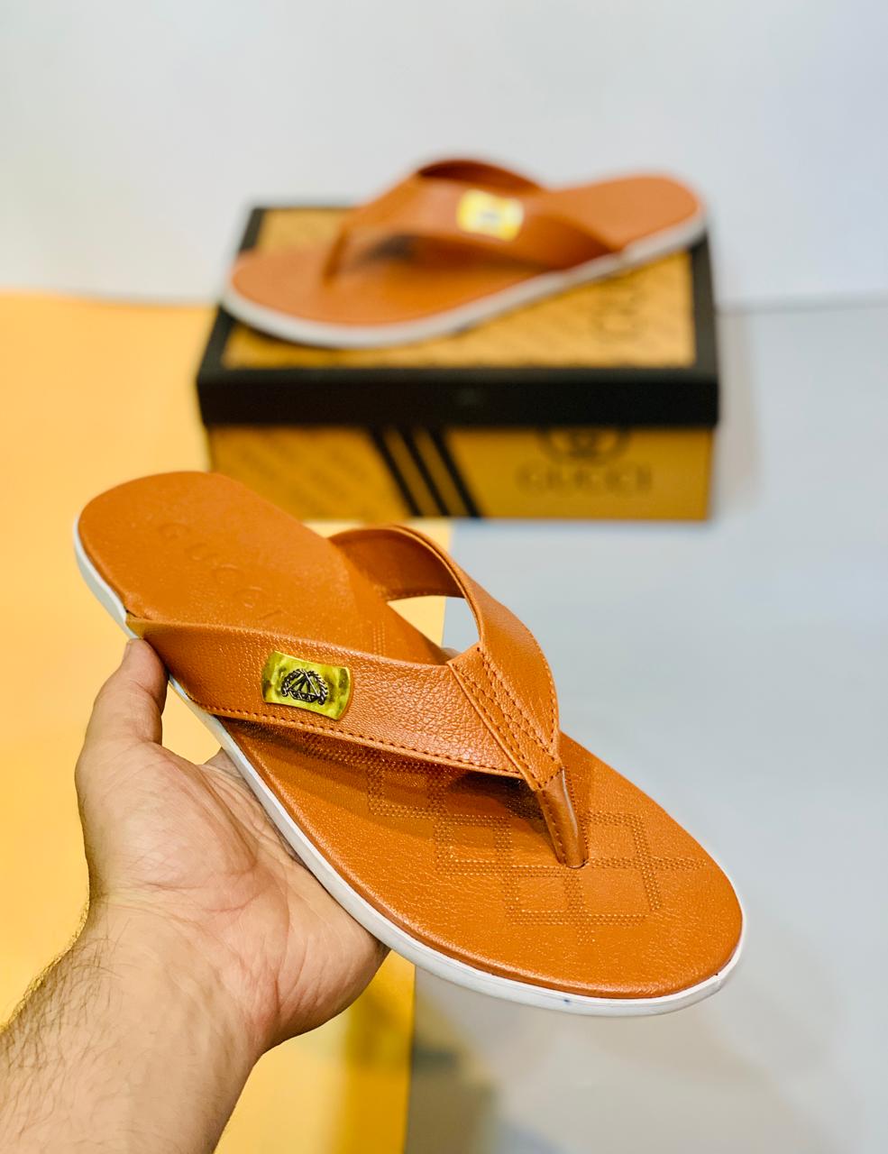 Guccci Medicate - Flip Flop - Orange