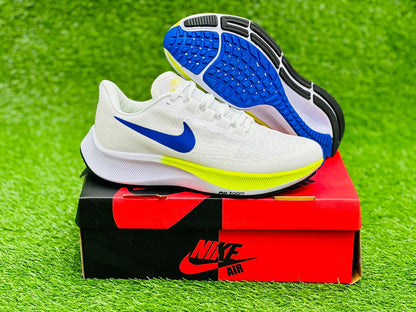 NKE Zoom - Pegasus 37 - White Blue Green