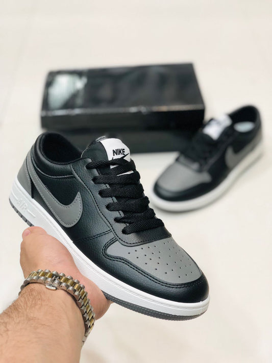 AR JDN 1 Low - Dark Grey with Black