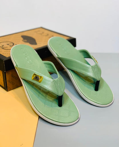 Guccci Medicate - Flip Flop - Green