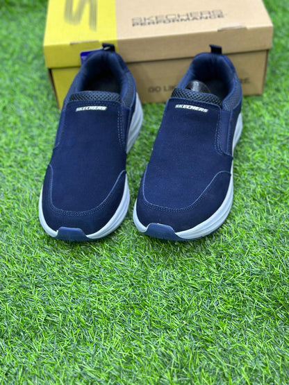 Skecher - Ultra Go Goodyear With Leather - Navy