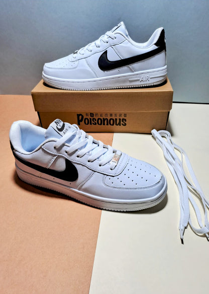 NKE Airforce 1 - White With Black