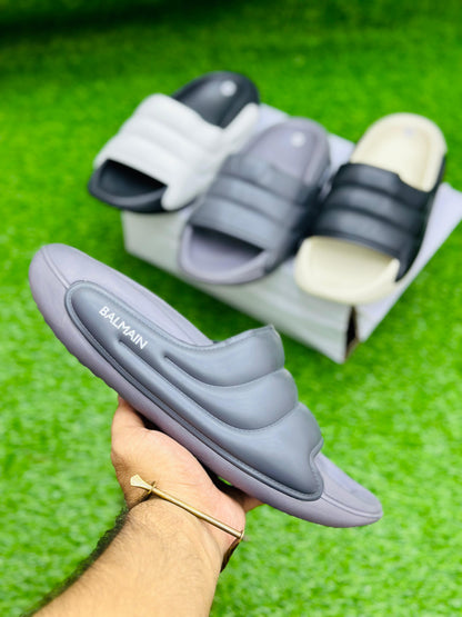 Balmain - Slides - Grey