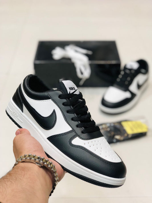 AR JDN 1 Low - White with Black