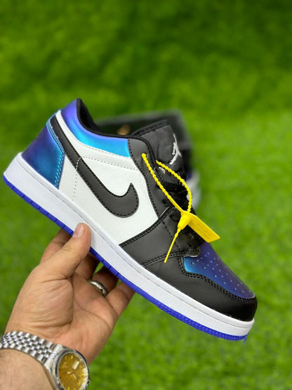 AR JDN 1 Low - Blue with Black White