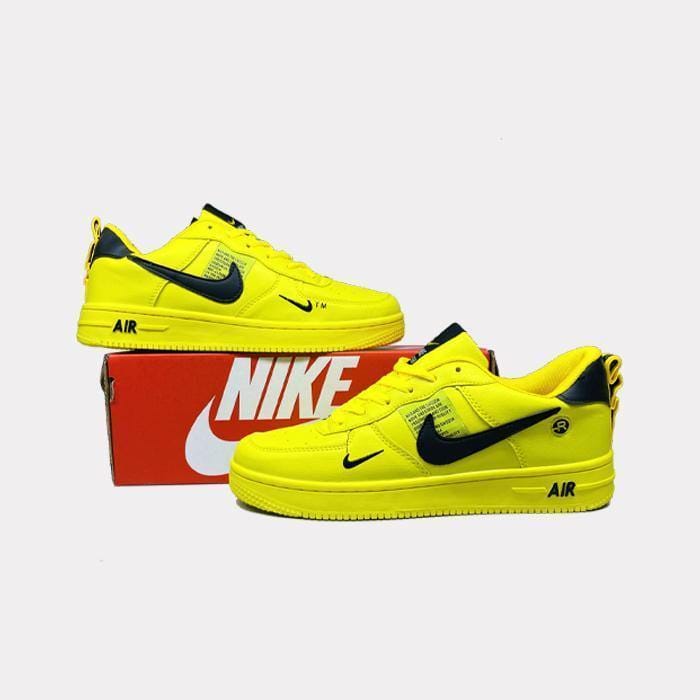 NKE Airforce 1 - Yellow Black