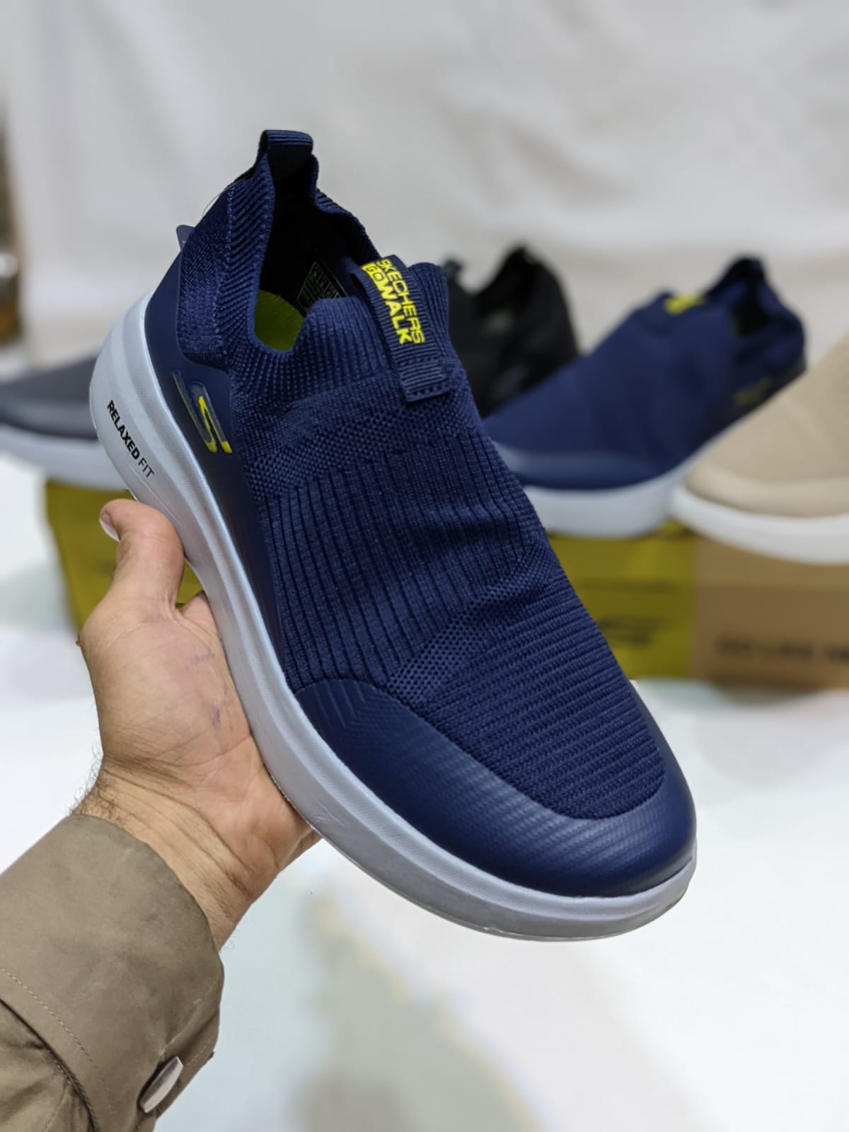 Skecher - Relaxed Fix - Navy