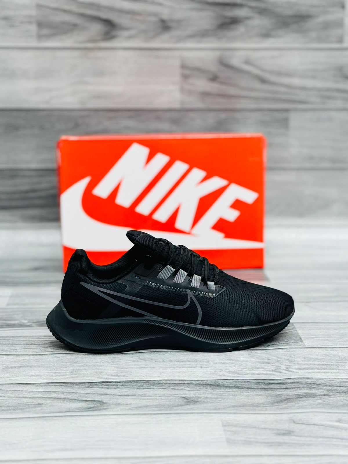 NKE Zoom - Pegasus 38 - All Black 2.0