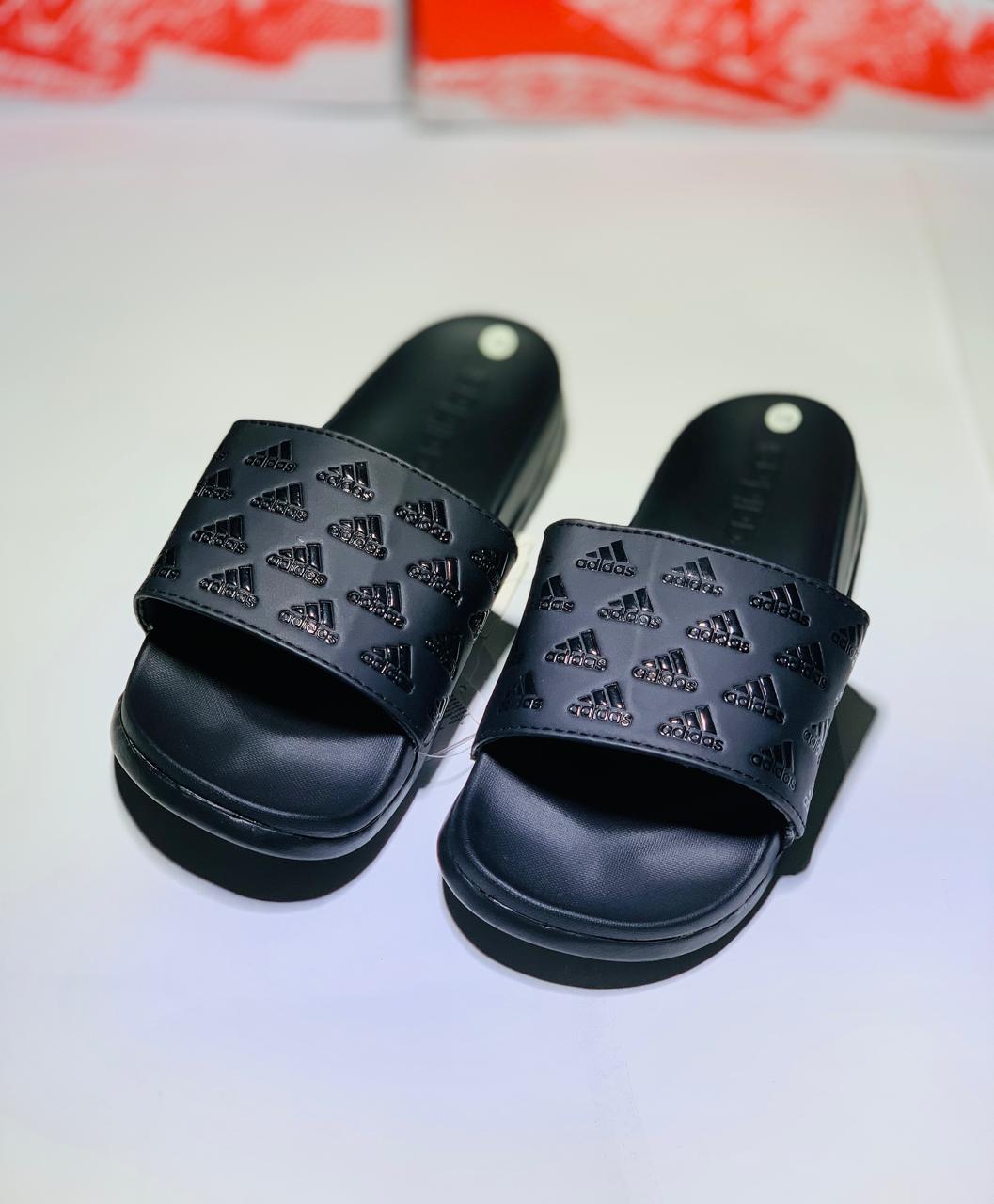 Adid - Slides - D3 - All Black