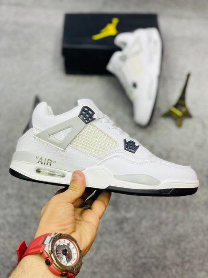 AR JDN 4 - Retro - White Black