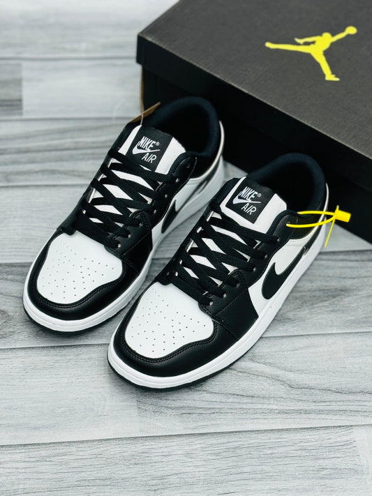 AJN 1 Low - Black With White New 2.0