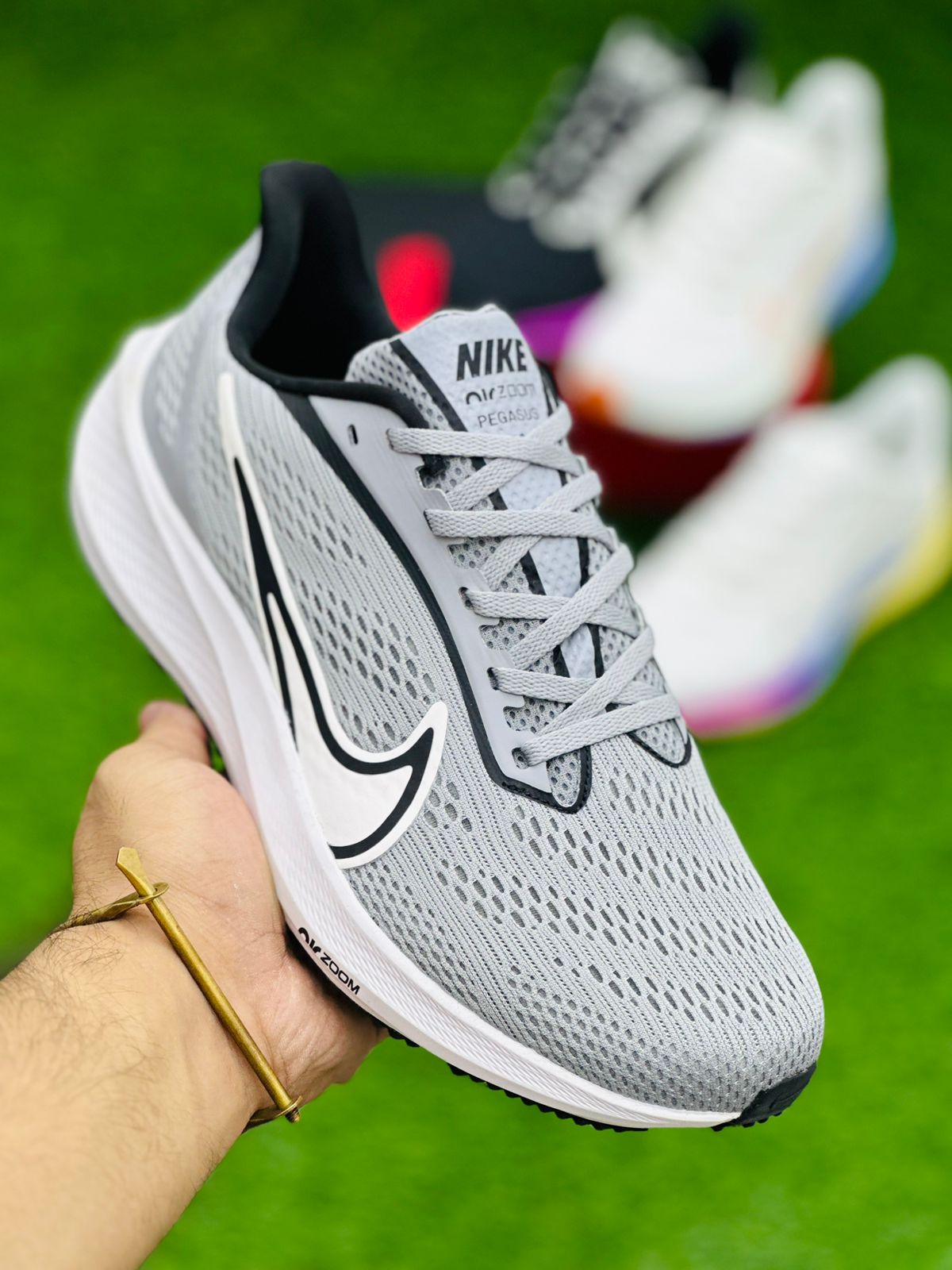 NKE Zoom - Pegasus 39 - Grey White