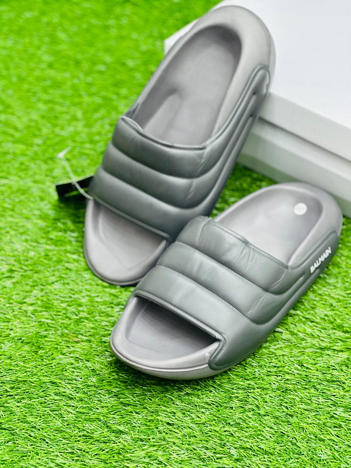 Balmain - Slides - Grey