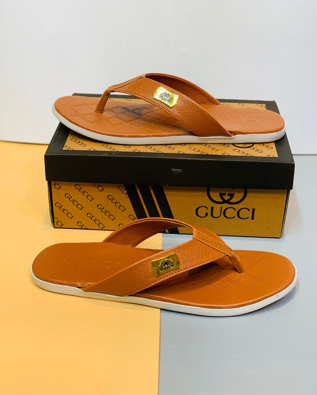 Guccci Medicate - Flip Flop - Orange