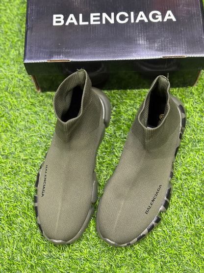 Balenciaga - Olive with Black Green Bottom