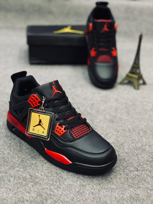 AR JDN 4 - Retro - Red  Black