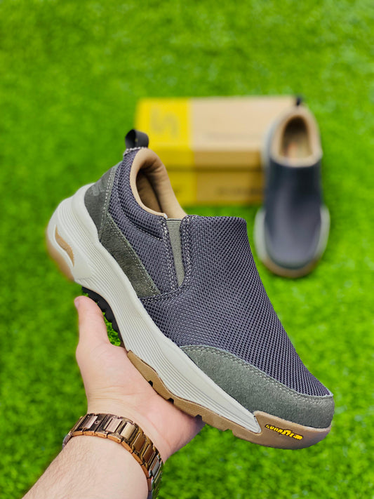 Skechers - Archfit - Goodyear - Grey Khaki