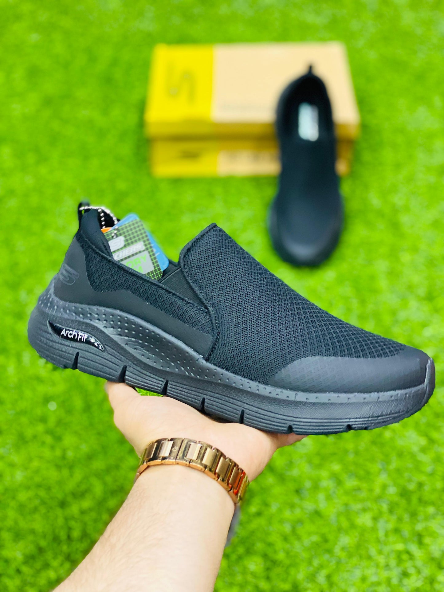 Skechers - Medicated - Archfit - All Black (Premium)