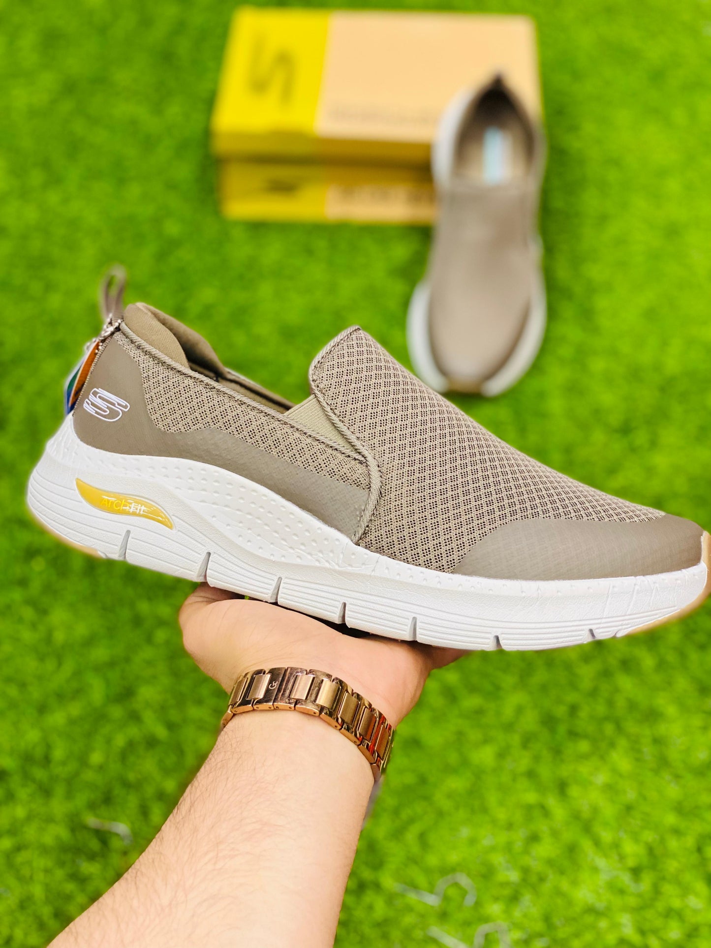 Skechers - Medicated - Archfit - Khaki (Premium)