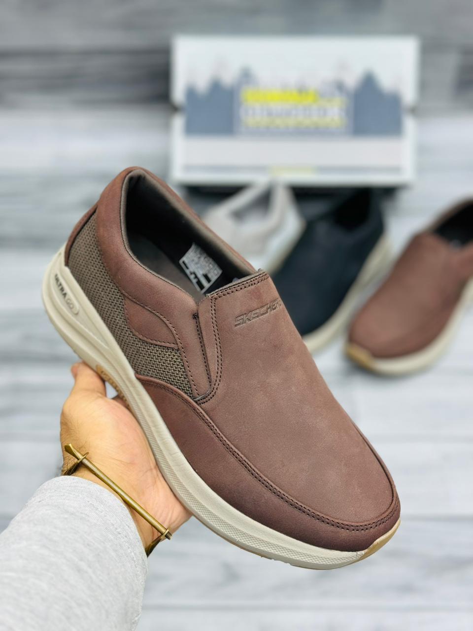 Skechers - Memory Foam Ultra Go Goodyear - Brown